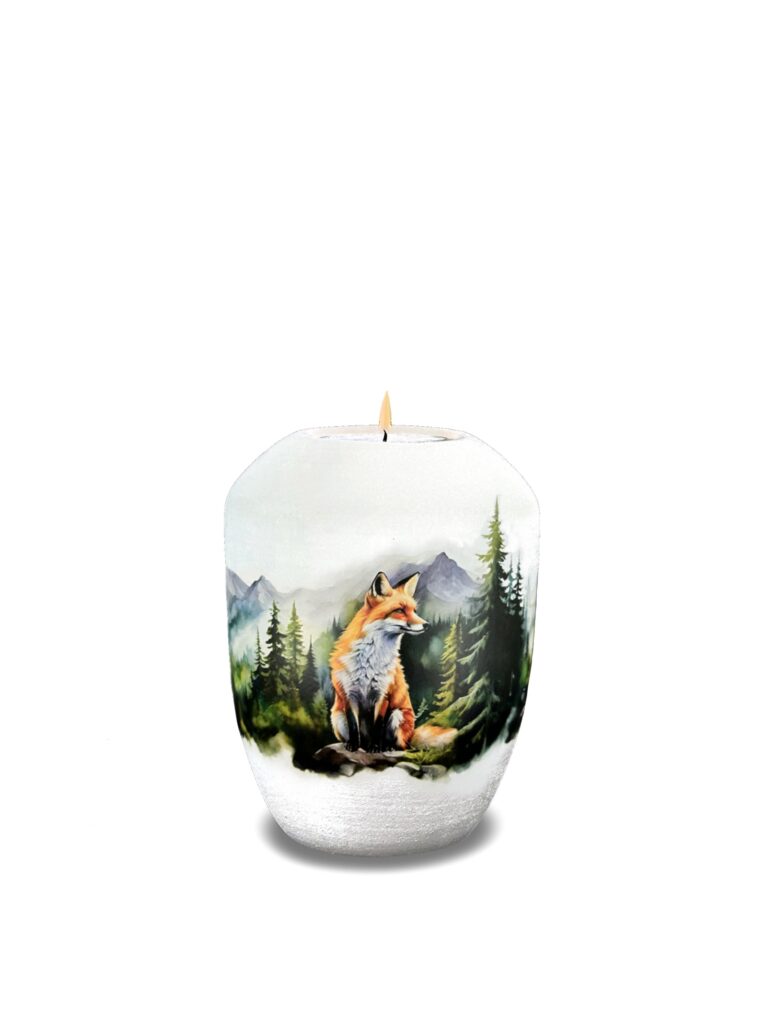 Gedenklicht "Waldpanorama, Fuchs"